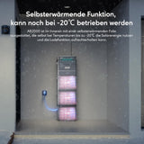 Zendure SolarFlow Balkonkraftwerk mit Speicher, Hyper 2000 mit 1800W Solar Eingang, Bidirektionales 1200W AC-Laden, Eingebaute Mikrowechselrichter, 1200W Ausgang, TOU, AB2000X 1920Wh LiFePO4 Akku