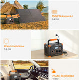 GRECELL Portable 1000 W Power Station, 999 Wh Lithium Batterie Solar Generator, 10 Ports Mobile Power Generator für den Außenbereich mit AC/DC/USB, Power Station für Camping, Notfälle(1000W), T-1000