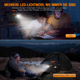 Tragbare Powerstation 500W/519Wh, Grecell Powerstation (Spitze1000W),Geräuschlos,Schnelles Aufladen,Umweltfreundlich Solargenerator für Camping,Wohnmobil und Notfall zu Hause